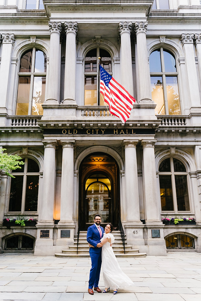 Boston Old South Meeting House wedding photo session 5