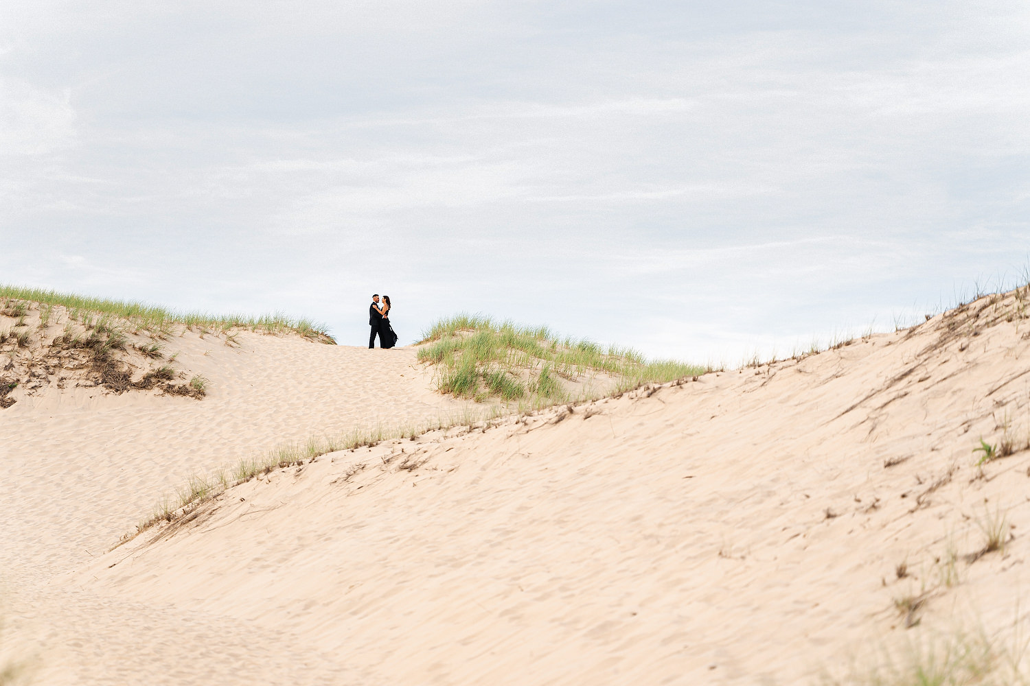 Provincetown dunes engagement session